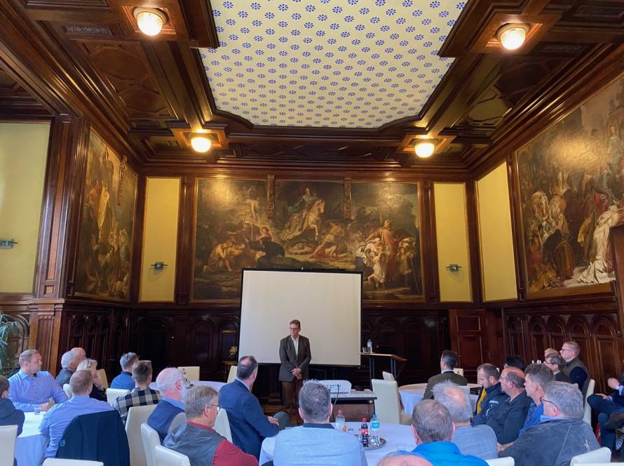 André Kich in the historic Kaulbach Saal